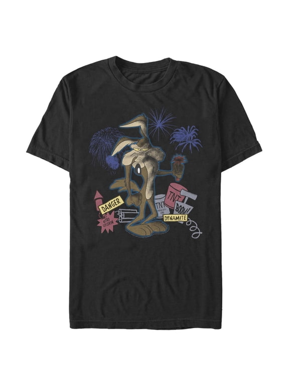Men's Looney Tunes Wile E. Coyote Dynamite Graphic T-Shirt