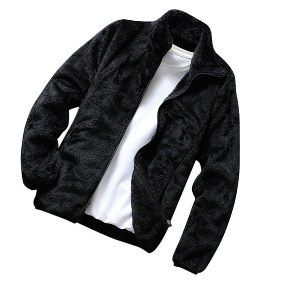 Men's Loose Fit Casual Pullover Soft Warm Winter Outdoor Jacket For Cold Weather Comfort And Daily Layering Workwear Men's Trench Coat Plus Size Winter Cardigan for Men