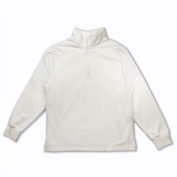 Men's Loose Fit Quarter Zip Fleece Pullover Sweatshirt
