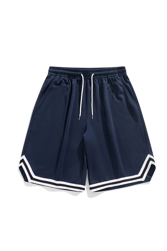 Men's Loose Rugged Shorts Comfortable Solid Color With PocketsSoft Loose Shorts Outdoor Breathable Lightweight Shorts for Men