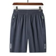 thumbnail image 1 of Men's Loose Straight Beach Medium Comfortable Pants Casual Sports Five Point Pants Dressy Basic Pants Men's, 1 of 4