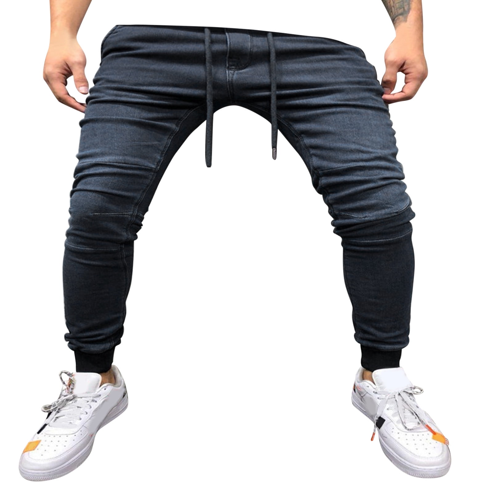 Men's Loose Straight Fit Jeans Fashion Casual Straight Pocket ...