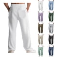 thumbnail image 1 of Men’s Loose Straight Leg Sports Casual Pants Wide Leg Fashion Spring Autumn with Pockets, 1 of 5