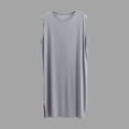 thumbnail image 1 of Men's Loose Thin Solid Home Robe, 1 of 3