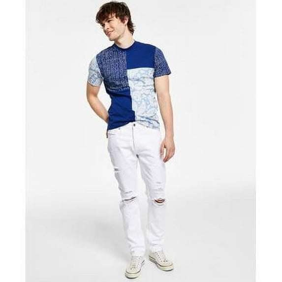 Men's Lorcan Slim-Fit Jeans Blanco Wash 29