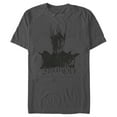 thumbnail image 1 of Men's The Lord of the Rings Fellowship of the Ring Sauron Black and White  Graphic Tee Charcoal Medium, 1 of 5