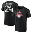 thumbnail image 1 of Men's Lorenzo Insigne Black Toronto FC Team Authentic Stack Name & Number T-Shirt, 1 of 3