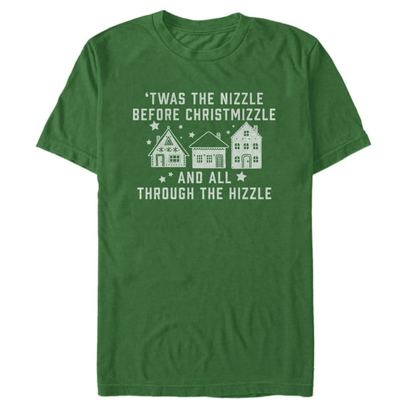 Men's Lost Gods All Through the Hizzle Graphic Tee Kelly Green Small