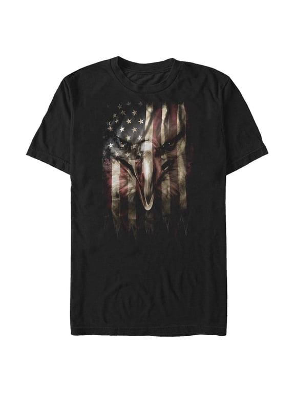 Men's Lost Gods American Flag Eagle Graphic T-Shirt Big & Tall