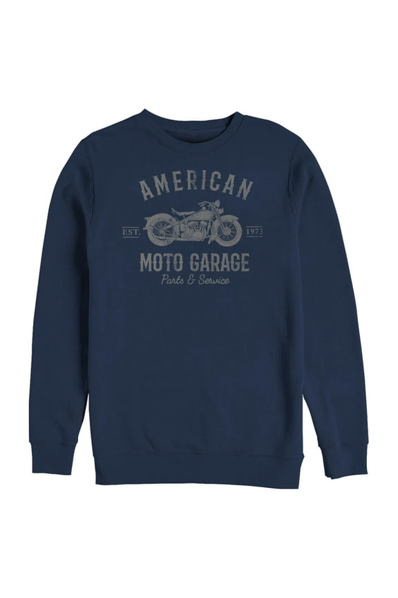 Men's Lost Gods American Moto Garage Parts & Service Sweatshirt