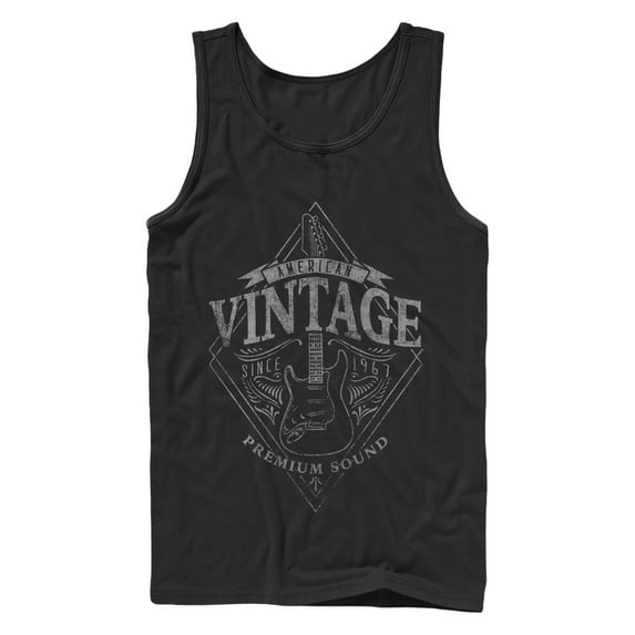 Men's Lost Gods American Vintage Guitar Tank Top