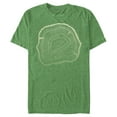 thumbnail image 1 of Men's Lost Gods Ancient Tree Rings Graphic Tee Kelly Heather 2X Large, 1 of 3
