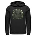 thumbnail image 1 of Men's Lost Gods Ancient Tree Rings Pull Over Hoodie Black Large, 1 of 3
