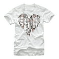 thumbnail image 1 of Men's Lost Gods Arrow Heart T-Shirt, 1 of 4