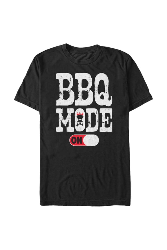 Men's Lost Gods BBQ Mode On Graphic Tee Black Small