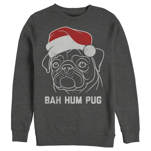 Men's Lost Gods Bahumpug Sweatshirt Charcoal Heather 2X Large