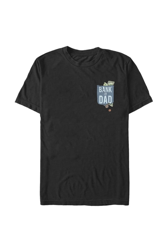 Men's Lost Gods Bank of Dad Pocket Print Graphic T-Shirt Big & Tall
