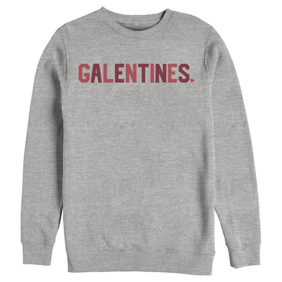 Men's Lost Gods Be My Galentine  Sweatshirt Athletic Heather Large