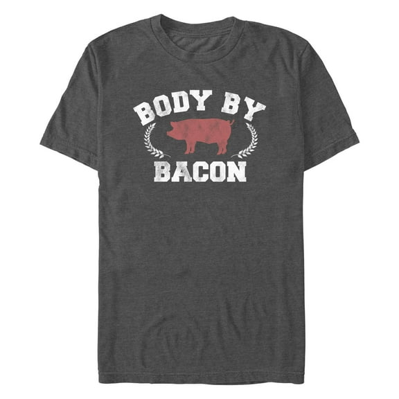 Men's Lost Gods Body By Bacon  Graphic T-Shirt