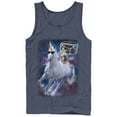 thumbnail image 1 of Men's Lost Gods Boombox Cat and Unicorn Space Song  Tank Top Navy Blue Large, 1 of 3