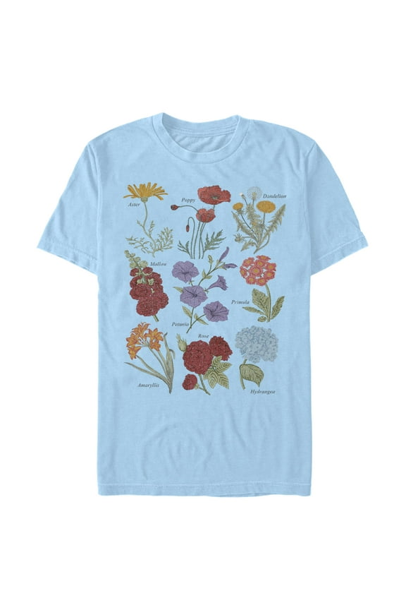 Men's Lost Gods Botanical Chart Graphic T-Shirt