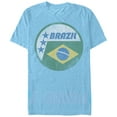 thumbnail image 1 of Men's Lost Gods Brazil Flag Circle  Graphic T-Shirt, 1 of 3