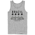 thumbnail image 1 of Men's Lost Gods Brazil Rio de Janeiro Beach Tank Top Athletic Heather Small, 1 of 4