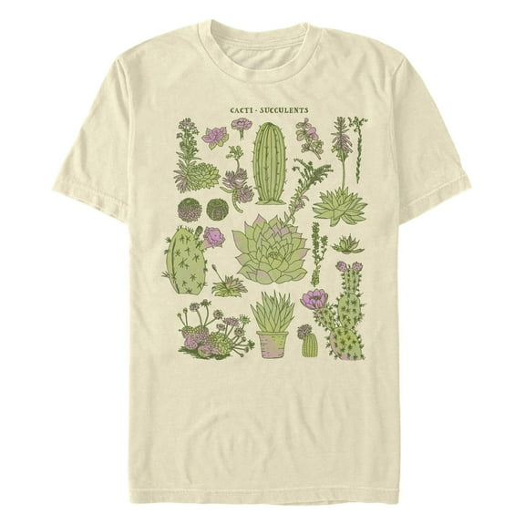 Men's Lost Gods Cacti Succulents Graphic T-Shirt