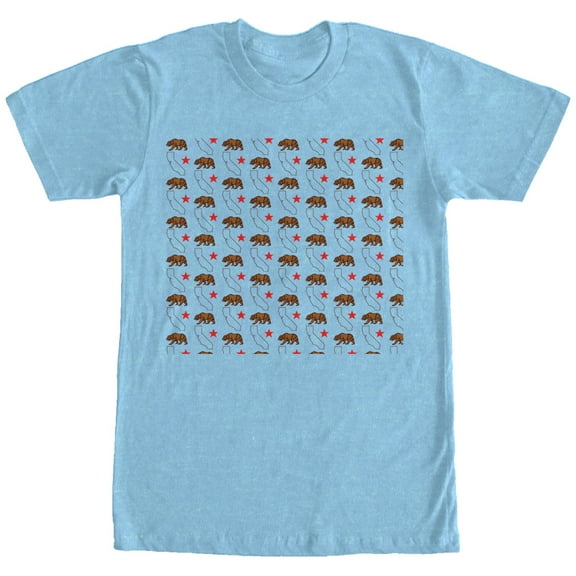 Men's Lost Gods California Bear Print  Graphic T-Shirt