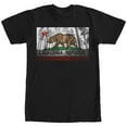 thumbnail image 1 of Men's Lost Gods California Flag Trees  Graphic Tee Black X Large, 1 of 4