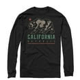 thumbnail image 1 of Men's Lost Gods California Republic Bear Shadow  Long Sleeve Shirt Black 2X Large, 1 of 3