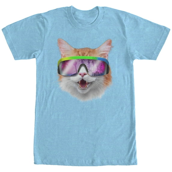 Men's Lost Gods Cat in Shades Graphic T-Shirt