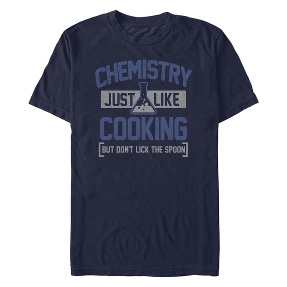 Men's Lost Gods Chemistry Is Just like Cooking Distressed Graphic T-Shirt Big & Tall