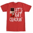 thumbnail image 1 of Lost Gods Get Cracking Christmas Nutcracker Mens Graphic T Shirt, 1 of 4