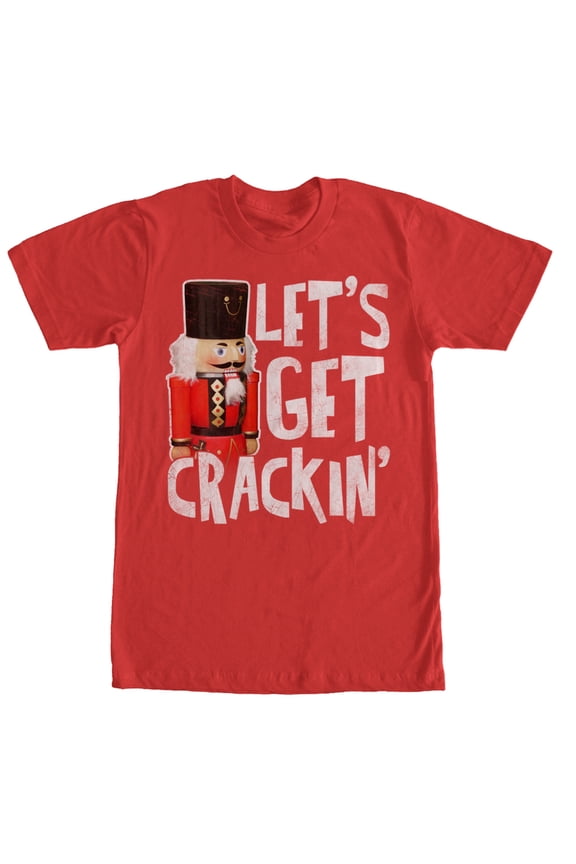 Get Cracking Christmas Nutcracker Mens Graphic T Shirt