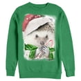 thumbnail image 1 of Men's Lost Gods Christmas Hedhehog Sweatshirt Black 2X Large, 1 of 4