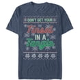 thumbnail image 1 of Men's Lost Gods Christmas Tinsel in a Tangle  Graphic Tee Navy Blue Heather Large, 1 of 3