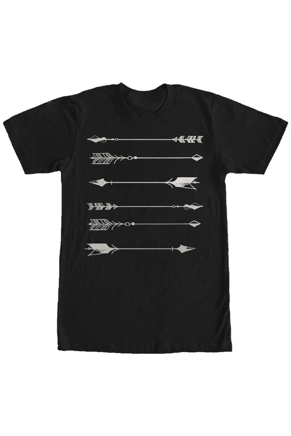 Men's Lost Gods Classic Arrow Graphic Tee Black Medium