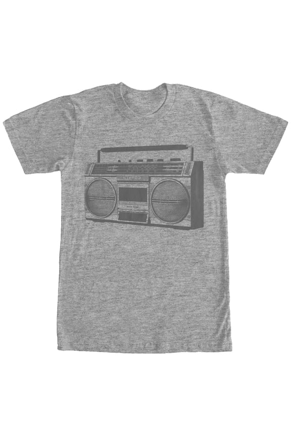 Men's Lost Gods Classic Boombox Graphic Tee Athletic Heather Large