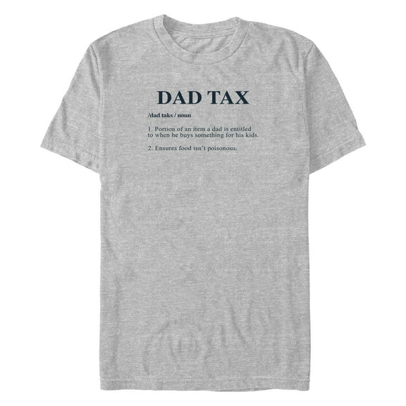 Men's Lost Gods Dad Tax Dictionary  Graphic T-Shirt