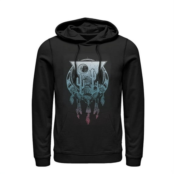 Men's Lost Gods Desert Dreams Pull Over Hoodie Black Large