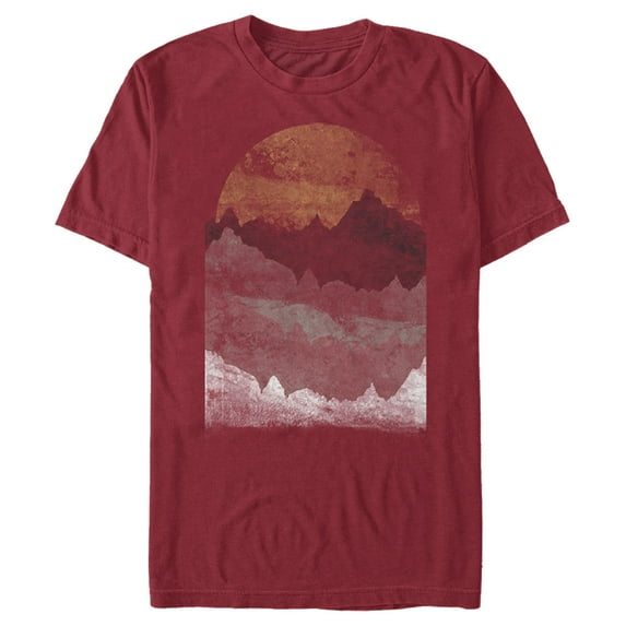 Men's Lost Gods Desert Landscape Graphic Tee Cardinal X Large