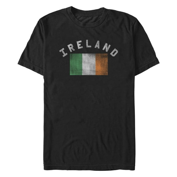 Men's Lost Gods Distressed Irish Flag Graphic T-Shirt