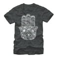 thumbnail image 1 of Men's Lost Gods Divine Hamsa Graphic Tee Charcoal Heather Small, 1 of 4
