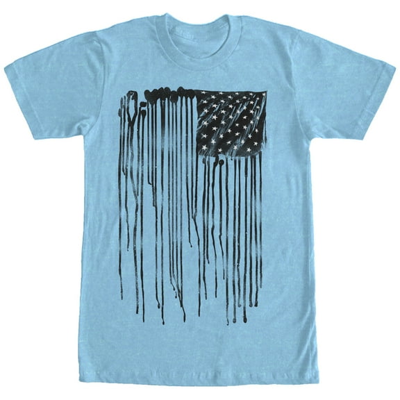 Men's Lost Gods Dripping American Flag Graphic T-Shirt