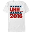 thumbnail image 1 of Men's Lost Gods Election Uhh 2016  Graphic Tee White Large, 1 of 4