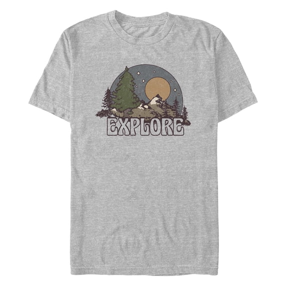 Men's Lost Gods Explore The Outdoors Graphic T-Shirt