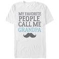 thumbnail image 1 of Men's Lost Gods Favorite People Call Me Grandpa Graphic Tee White Large, 1 of 4