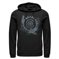 thumbnail image 1 of Men's Lost Gods Feather Circle  Pull Over Hoodie Black Large, 1 of 3