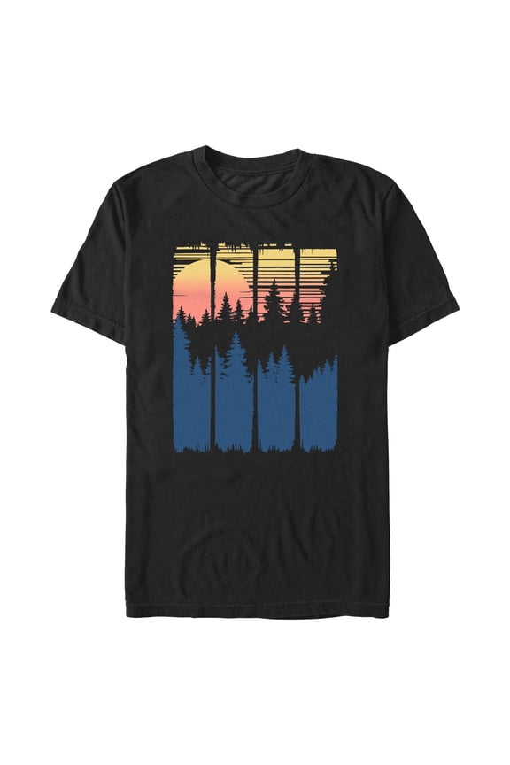 Men's Lost Gods Forest Scene Graphic T-Shirt